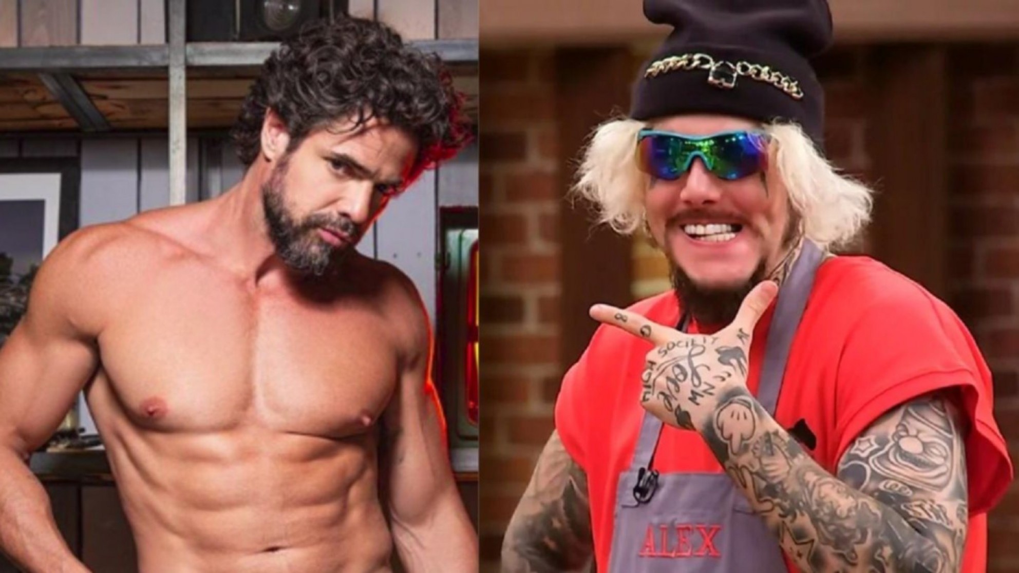 Alex Caniggia puso en duda la profesión de Lucano Castro "¿Es un actor?"